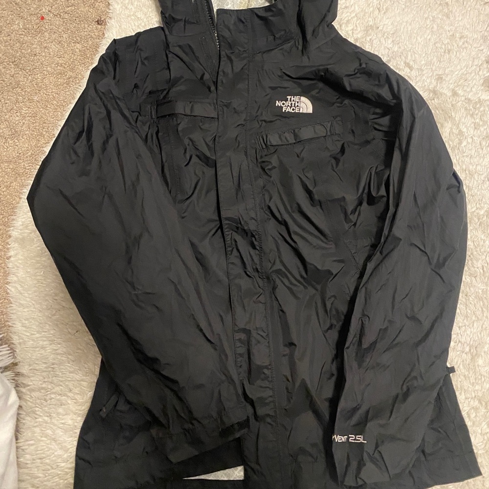 Girls North Face rain jacket